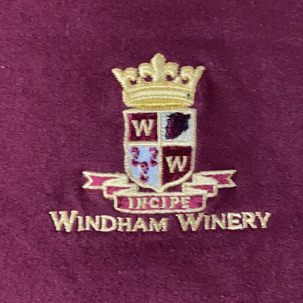 Vintage 90s Oversized Windham Winery Crest Embroidered Crewneck Prep Aca… - Picture 6 of 12